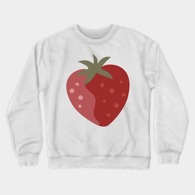 StrawBerry Anime Style Crewneck Sweatshirt by MigiDesu